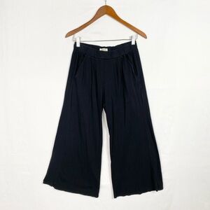 Arzé Anita Lounge Organic‎ Cotton Terry Wide Leg Pants Size Small
